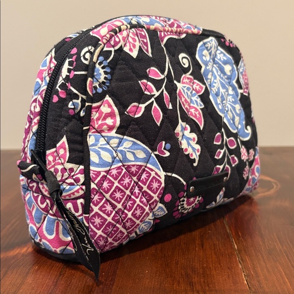 Vera Bradley Medium Cosmetic Bag Alpine Floral - Picture 2 of 12